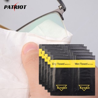 Kenko khăn giấy ướt / khô mini dùng một lần đa năng cho lau kính / điện thoại / máy tính
