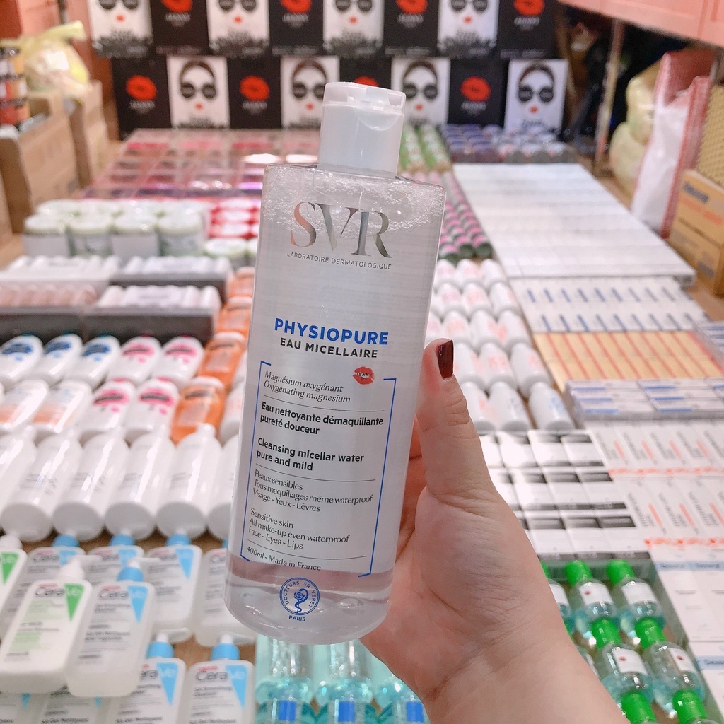 Nước Tẩy Trang SVR Sebiaclear Eau Micellaire 400ml Giúp Loại Bỏ Dầu Cho Da - Chính Hãng