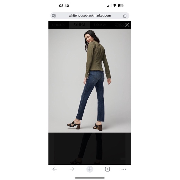 Áo Khoác Jean Kaki  W.H.B.L