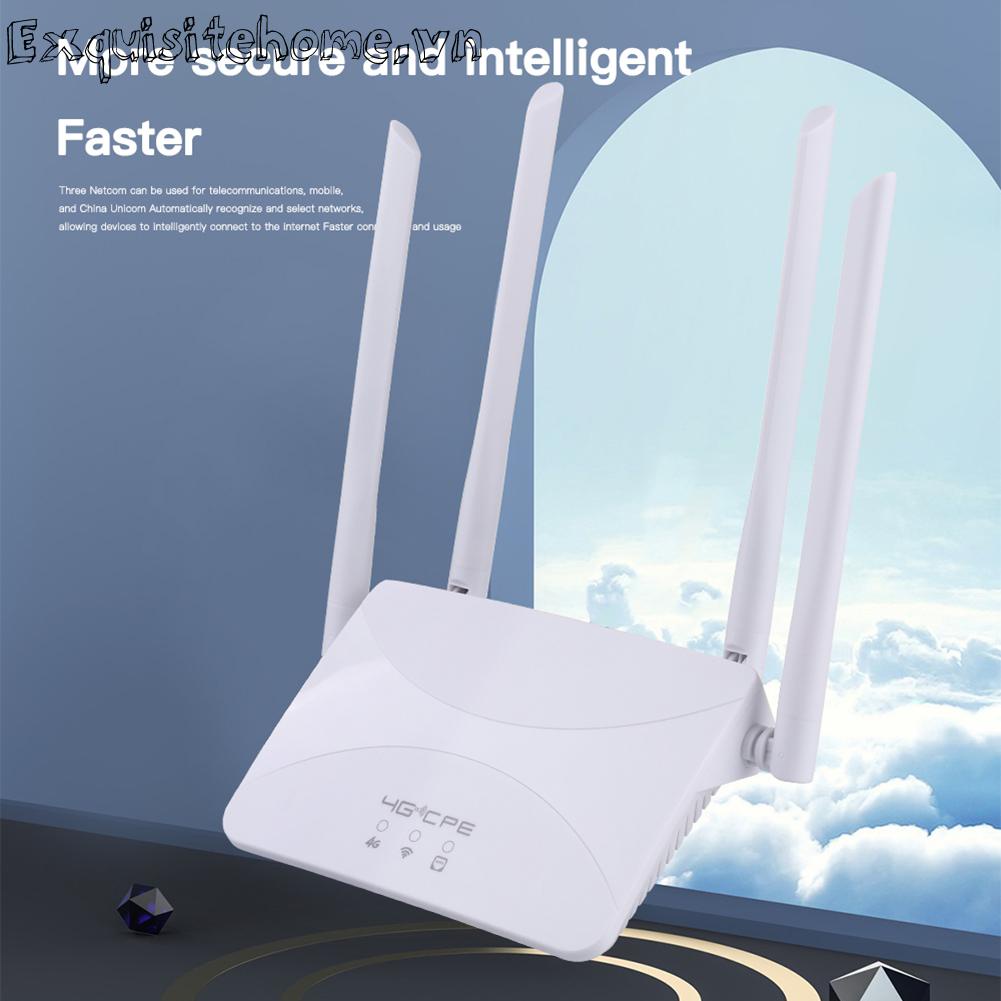 Máy Định Vị Không Dây 150mbps lte cpe rj45 usb 4g Với Khe Thẻ sim