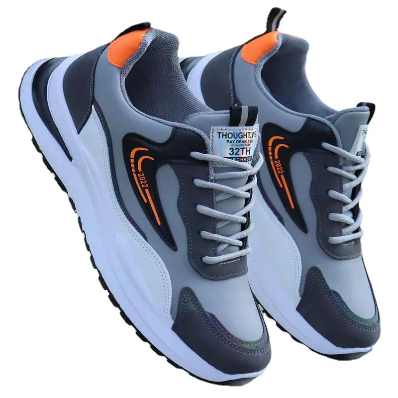 Giày Thể Thao Da Chống Thấm Nước Thời Trang Cho Nam