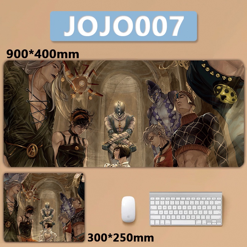 Miếng Lót Chuột Và Bàn Phím Cỡ Lớn In Hình jojo 'S bizarre adventure dio kujo jotaroxxl