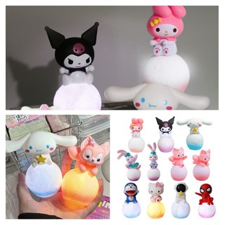 Sanliou Đèn Ngủ led Hình Mèo hello kitty Xinh Xắn Trang Trí Giường Ngủ Cho Bé