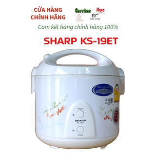 Nồi cơm điện sharp 1.8l ks-19et