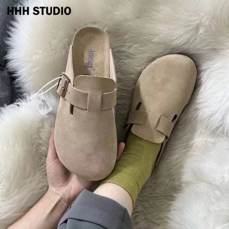 HHH  Giày Mary Jane Lolita đế cao Giày Búp Bê Đế da mềm đế êm thời trang 2023NEW Cho Nữ Chống bám bụi Đa dụng Mềm mại Lịch lãm FLF23B0K94 45Z231111