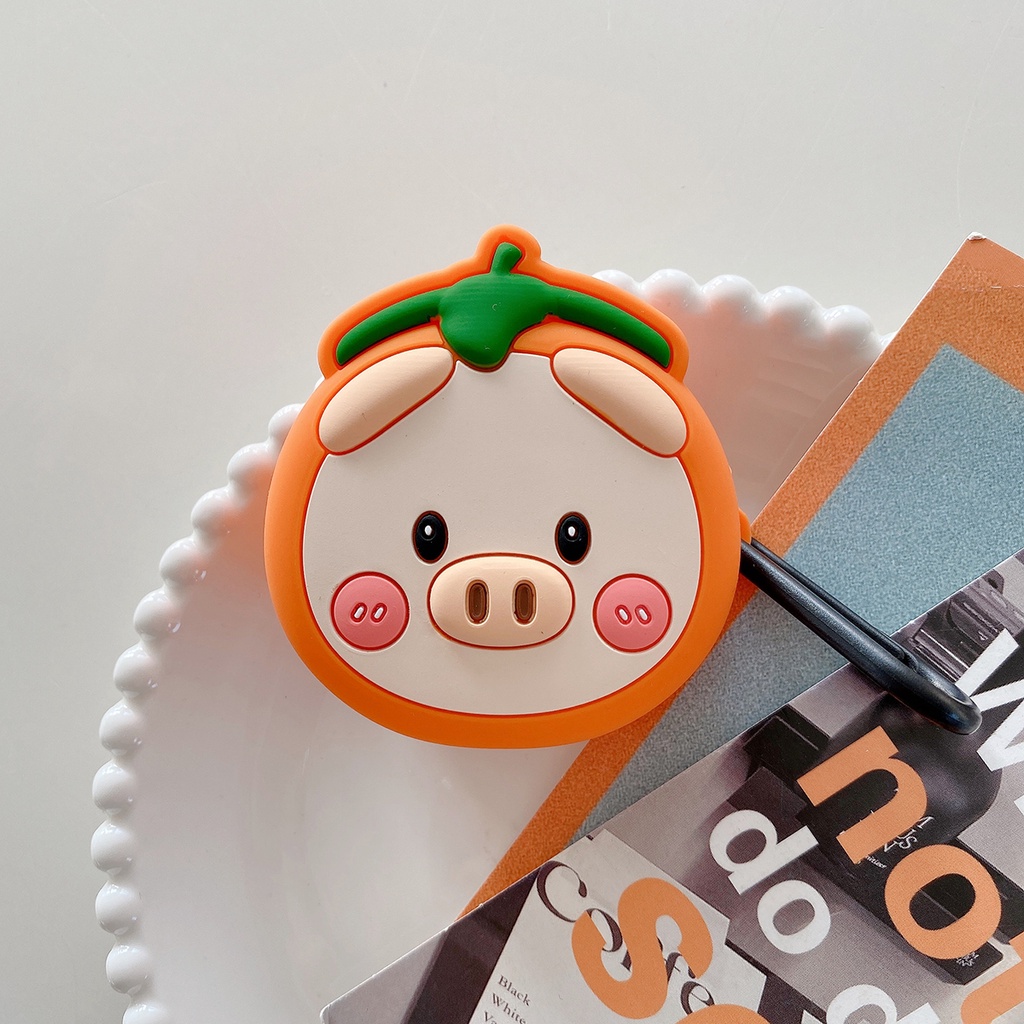 Vỏ Bảo Vệ Hộp Sạc Tai Nghe samsung galaxy buds pro & buds live & buds fe 3d Bằng Silicon Chống Sốc Hình Tai Mèo Dễ Thương