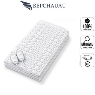 Đệm điện đôi cao cấp hãng beurer ts26 / beurer ub68xxl, giảm đau lưng, đệm sưởi, bh 12 tháng, made in germany, bepchauau