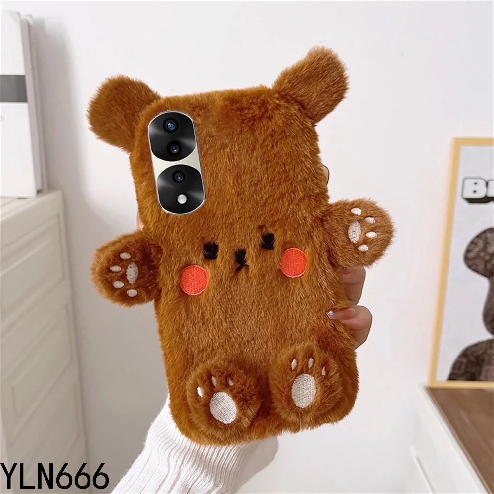 Vivo Ốp Điện Thoại Chống Sốc Hình Gấu Bông Cho Vivoy16 y20 y12s y76s y15s y15a y78 y51 y02 y02s y51 y53s y11 y17 y20i Y19S