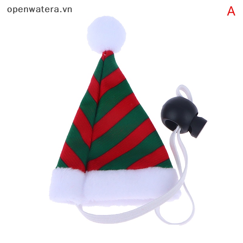 1 Set Nón Giáng Sinh mini Trang Trí Cho Nhà Búp Bê vn