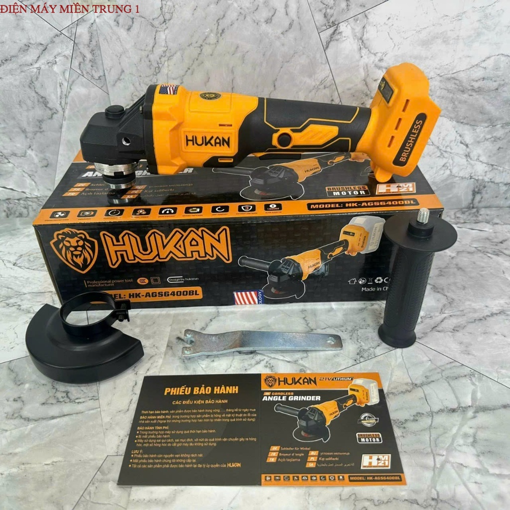 ( THÂN MÁY) Máy mài pi.m Hukan 6400BL. 3 cấp chỉnh tốc CHÂN pi.m PHỔ THÔNG điện máy miền trung