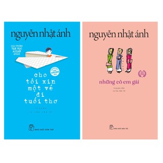 Sách - combo 2q nguyễn nhật ánh - cho tôi xin một vé đi tuổi thơ + những cô em gái