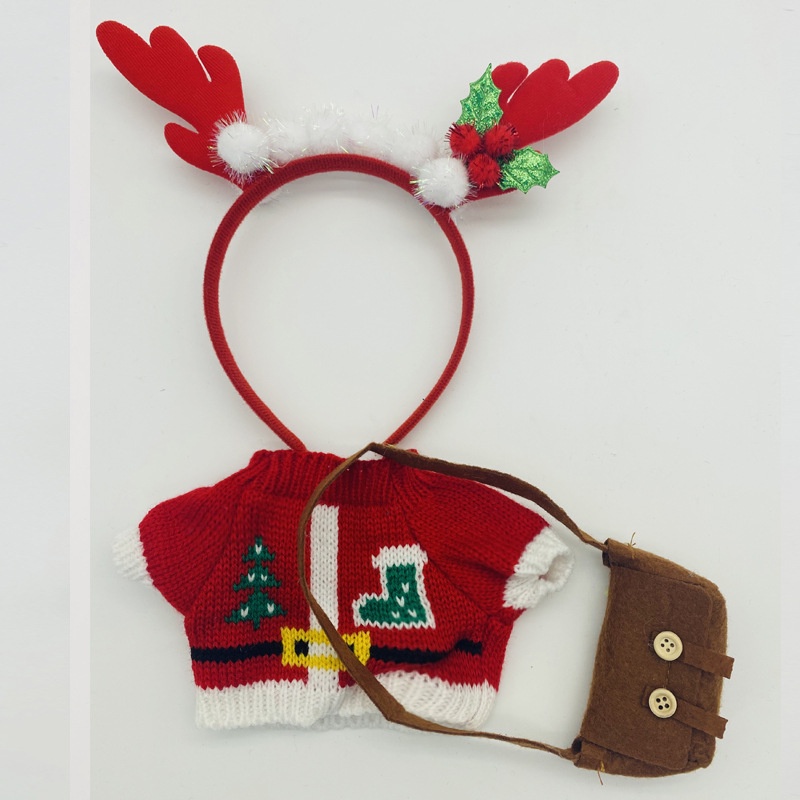 Mới Bộ Quần Áo Giáng Sinh Cho Búp Bê 30cm