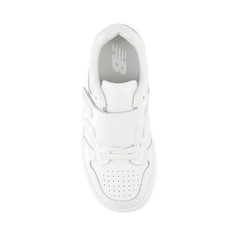 Giày New Balance 480 Bungee Lace With Top Strap / Phb480V1 Unisex Kids Lifestyle – White