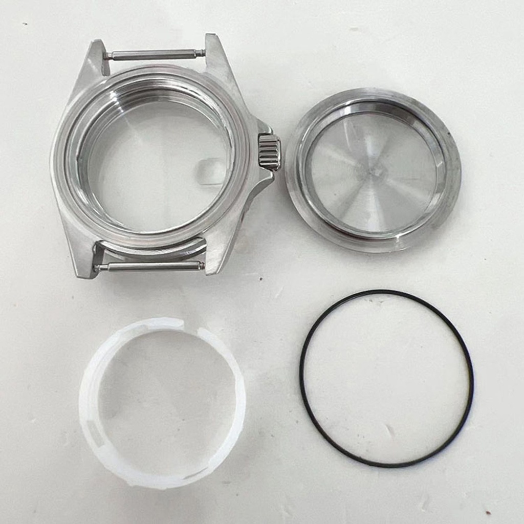 Ốp Bảo Vệ Mặt Đồng Hồ Kính Lúp sapphire 40mm Bằng Thép Không Gỉ 8215 / 8200 / 8205 / 2813