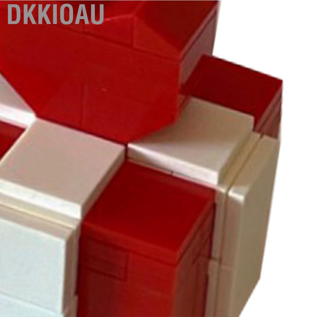 Dkkioau Ring Box  Eco Friendly Red and White Plastic Gift for Valentine s Day