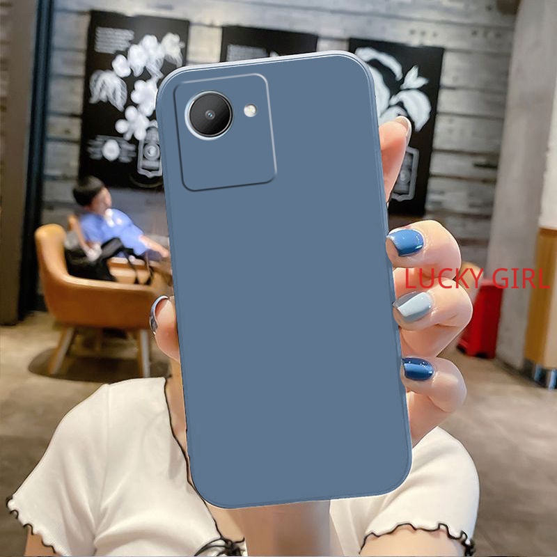 Ốp lưng Realme C30 Ốp lưng Realme C30S Ốp Điện Thoại Màu Trơn Cho realme c30 c30s realme c30 su
