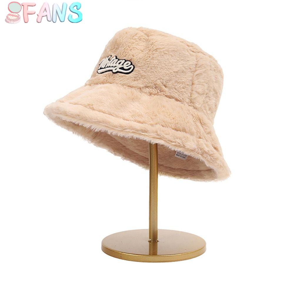 Nón Tai Bèo Phủ Lông Dày Dặn Mềm Mại Giữ Ấm Mùa Thu Đông Cho Nữ