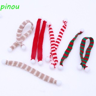 Pinou búp bê 1: 12 quần áo, khăn choàng, mũ giáng sinh dễ thương