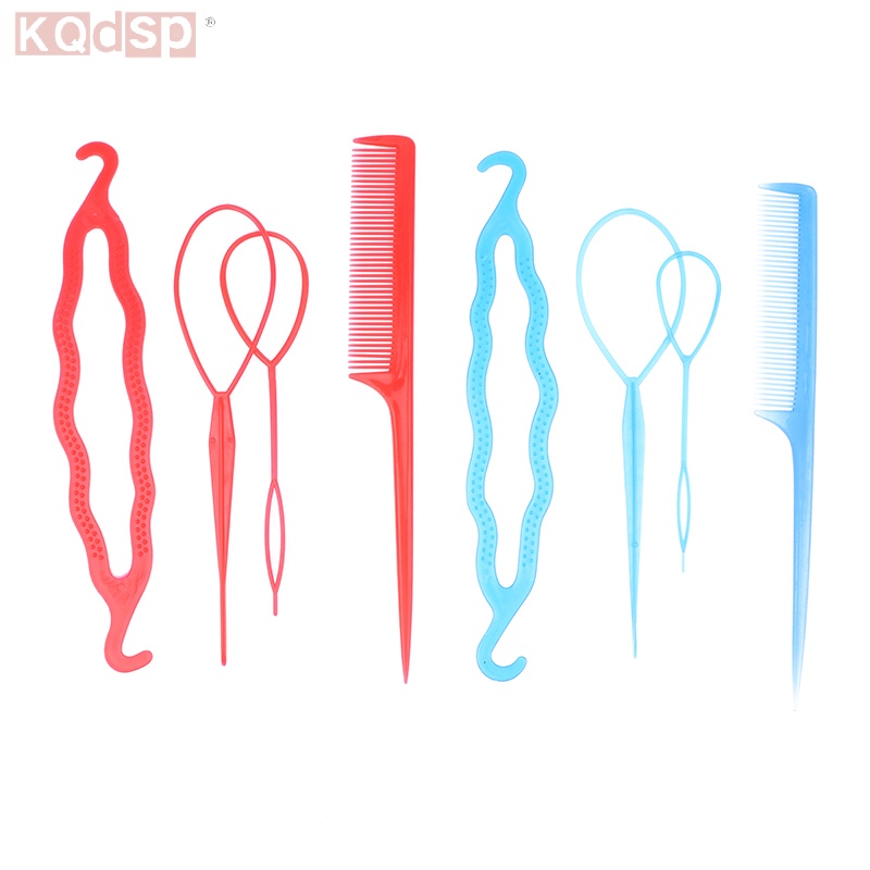 Bộ 4 dụng cụ tạo kiểu tóc KQdsp chuyên nghiệp