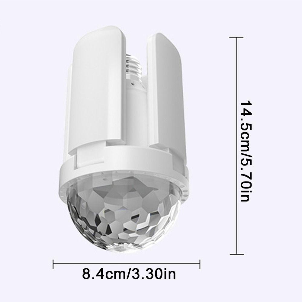 Bóng Đèn led e27 24w 4-leaves mini Kết Nối bluetooth Phát Nhạc