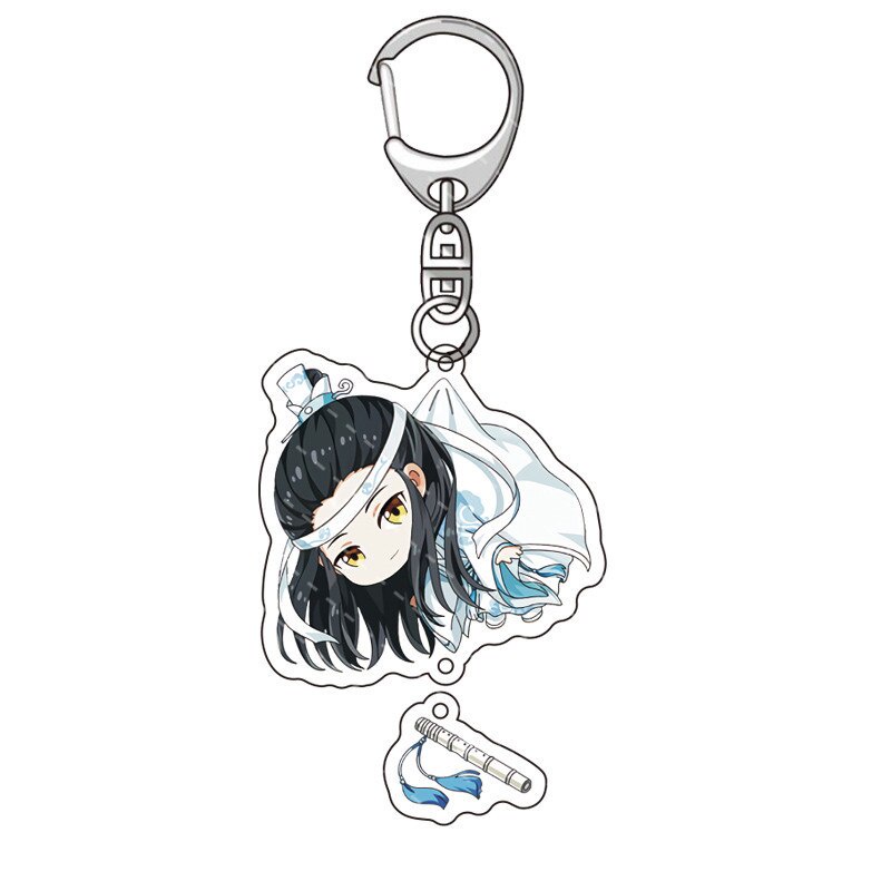 Móc khoá Ma Đạo Tổ Sư Kim Lăng Giang trừng Ngụy Anh Lam Trạm Lam Hi Thần Phụ Kiện Trang Trí Balo Túi xách