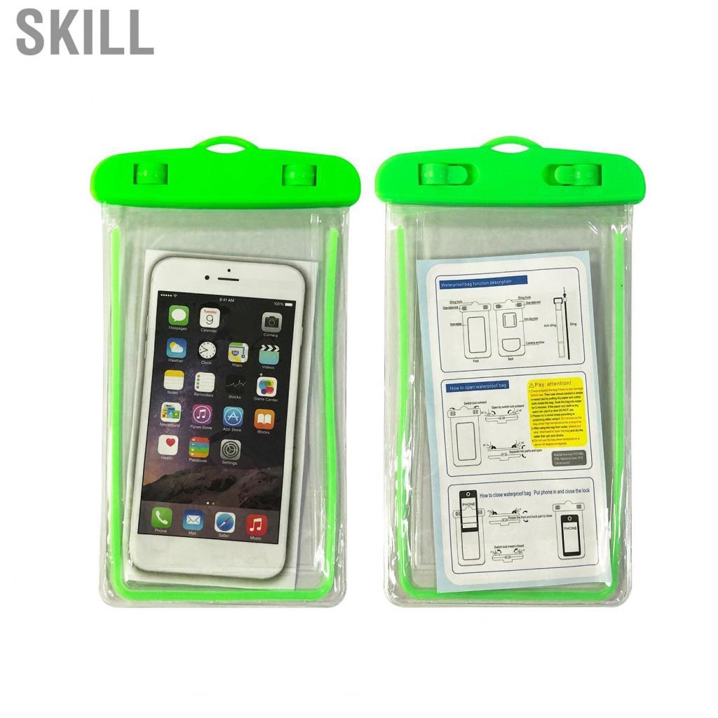 Skill Waterproof Cellphone Dry Bag Universal Phone Pouch Case for Underwater Diving