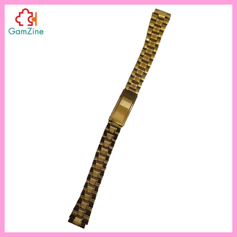 Dây Đồng Hồ Thay Thế Bằng Thép Không Gỉ Mạ Vàng 12mm lzdxwcke2 Dành Cho Nam