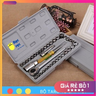 Bộ khẩu mở siết ốc 40 chi tiết sửa chữa máy móc - TVDN18