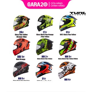 Mũ bảo hiểm fullface YOHE 978 plus (9 màu) - GARA20