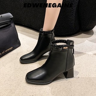 Giày bốt nữ edwenegaine fsx23c00jf 48z231201 kiểu dáng cá tính trẻ trung độc đáo 2023