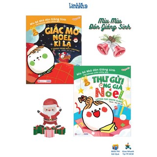 Sách ehon song ngữ - miu bé nhỏ đón giáng sinh - chirstmas with little miu