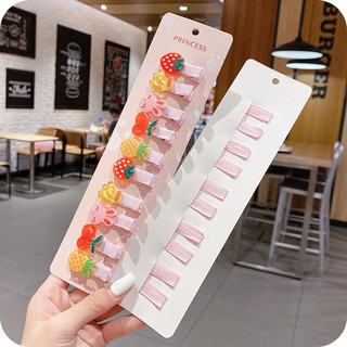 Set 10 Kẹp Tóc mini Dễ Thương Cho Bé