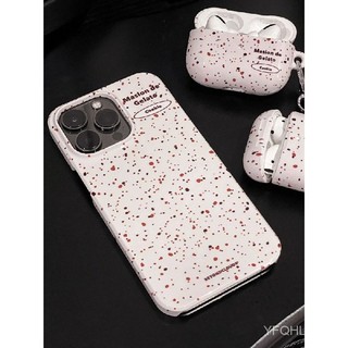 Ốp Điện Thoại Họa Tiết Chấm Mực Đơn Giản Thời Trang Cho iphone15 14 13 11 12promax 11promax 12pro 14plus x xs xr 7 8plus