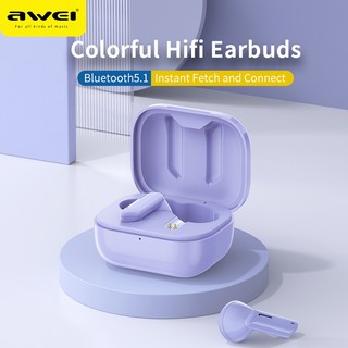 Tai nghe mini AWEI T36 không dây Bluetooth có micro chống ồn