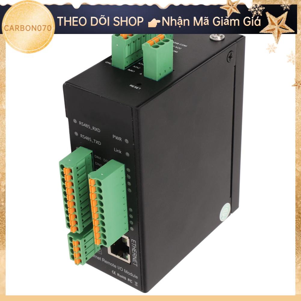 Carbon070 Bộ chuyển đổi đa kênh Analog sang Ethernet Mô-đun IO DC 9‑36V 8 Công suất analog xung tốc độ cao