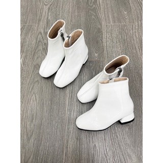Bốt da bóng cao gót cho bé gái - BOT801