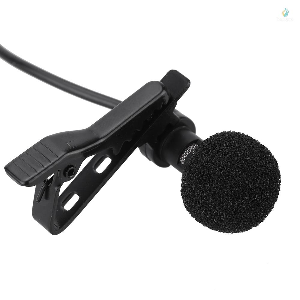 Micro mini Kẹp Ve Áo Có Dây jack 3.5mm Cho iphone ipad Điện Thoại Máy Tính Bàn laptop