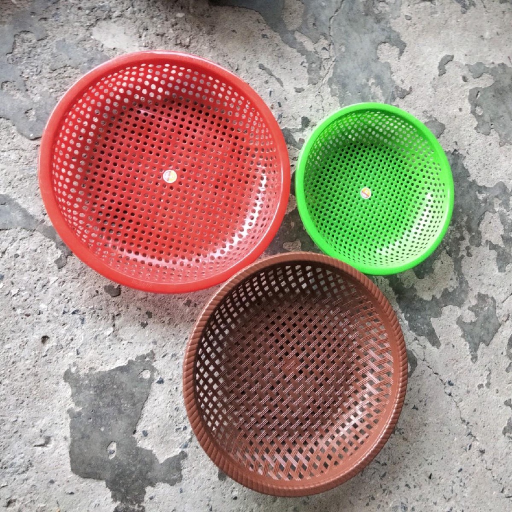 Xịa nhựa - rổ cạn - rổ xảo phơi cá khô, phơi thuốc nam, đựng trái cây