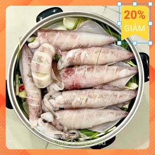 Mực trứng đông lạnh - Khay 1kg net 7 (giao tphcm)