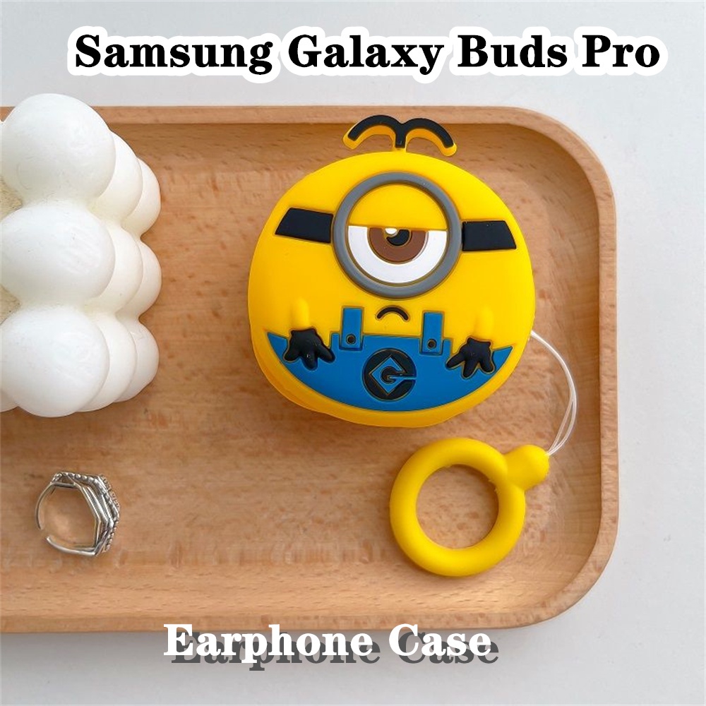Vỏ Bảo Vệ Hộp Sạc Tai Nghe samsung galaxy buds pro no.2 Bằng Silicon Mềm Hình shiba inu