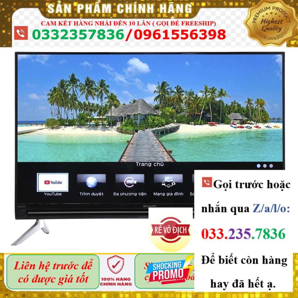 Smart Tivi Sharp HD 32 inch LC-32SA4500X &gt;&gt;