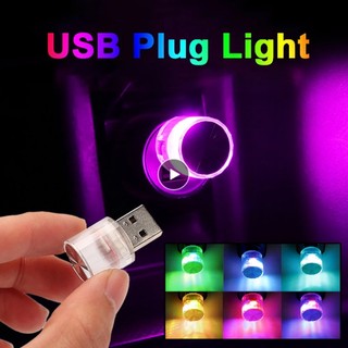 Đèn led usb mini tự động trang trí nội thất xe hơi khẩn cấp