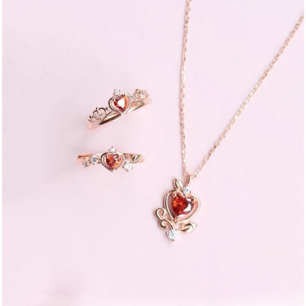 A hello girl Nhẫn Màu Vàng Hồng Thiết Kế Tinh Tế Sang Trọng Cho Nữ