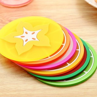 Miếng lót ly hình trái cây silicon VANPH