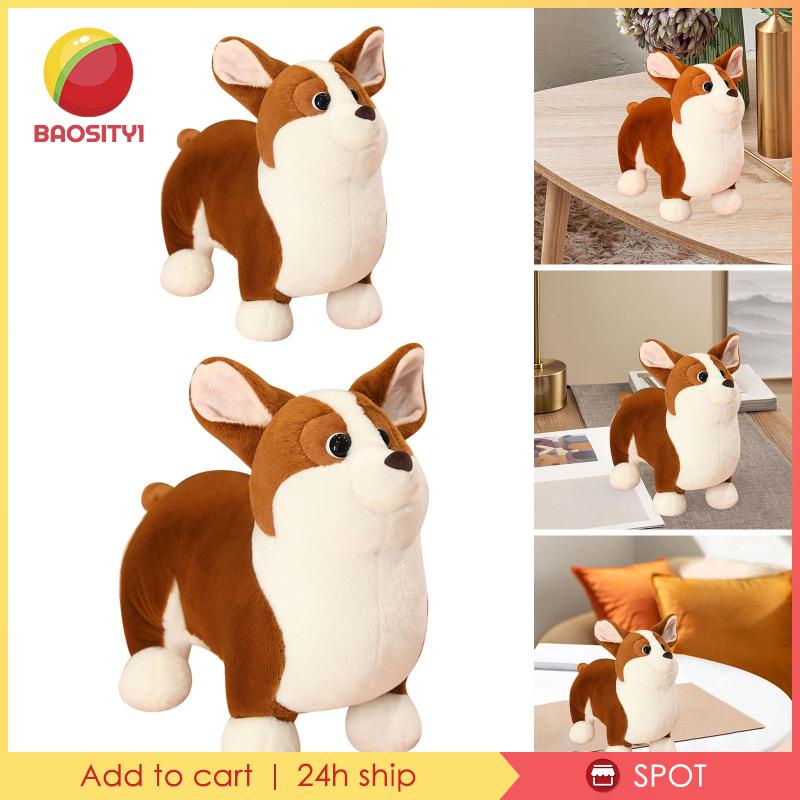 Corgi Thú Nhồi Bông Hình Cún corgi Dễ Thương Dành Cho Bé