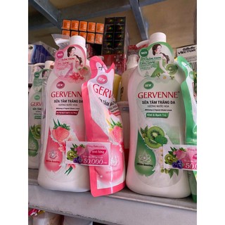Sữa tắm gervenne 900g tặng túi 450g - cho làn da sáng mịn