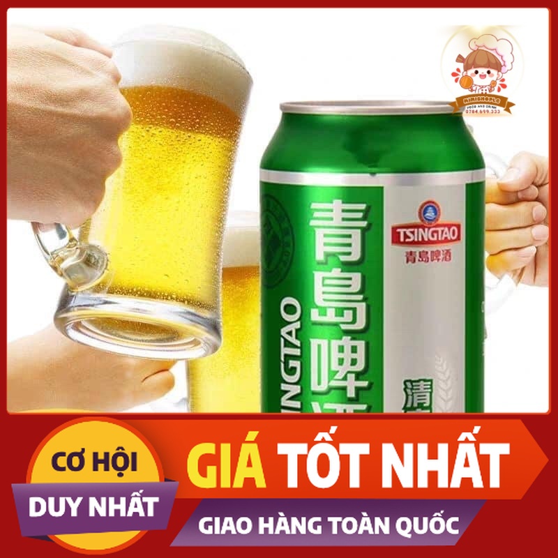 1 Thùng Bia Tsingtao Bia thanh đảo lon 330ml