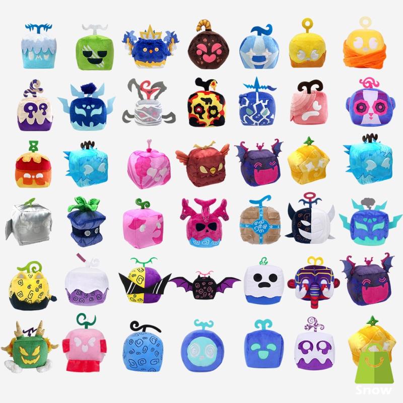 Blox Fruits Game Gấu Bông Búp bê trò chơi trái cây Roblox Fruit Game Đồ chơi nhồi bông quà tặng trẻ em Món quà sinh nhật quà