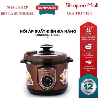 Nồi áp suất điện đa năng SUNHOUSE SHD1550