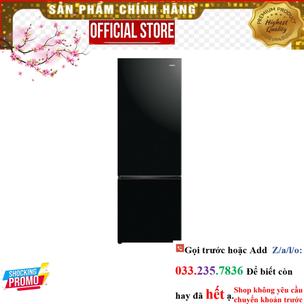 AQR-B390MA(FB)-Tủ lạnh Aqua AQR-B390MA(FB) 324 lít 2 cửa Inverter P&G